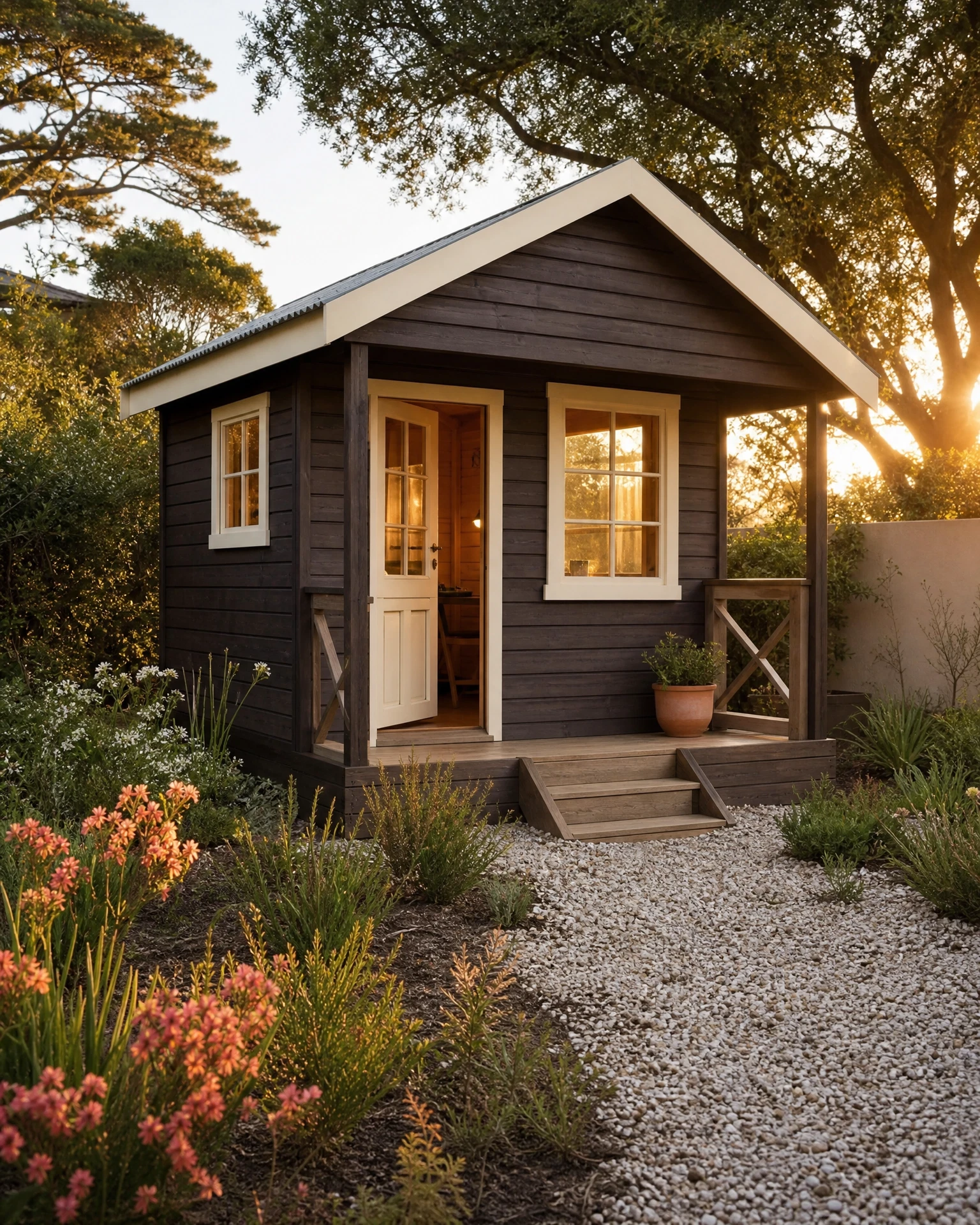 New wooden Wendy house